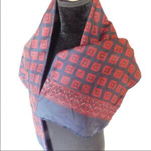 Christian Dior Silk / Cashmere Reversible Scarf